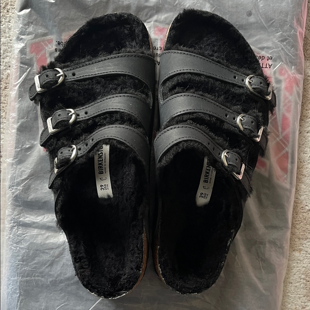 NIB Birkenstock Florida shearling